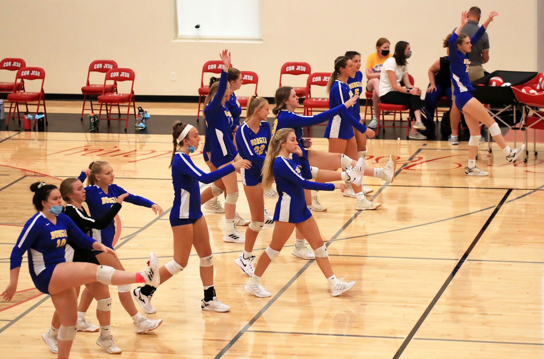 Borgia def. Cor Jesu 25-21, 25-20, 27-25